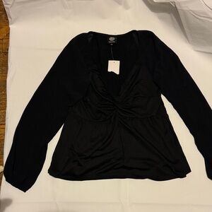 BP Black Long Sleeve Top